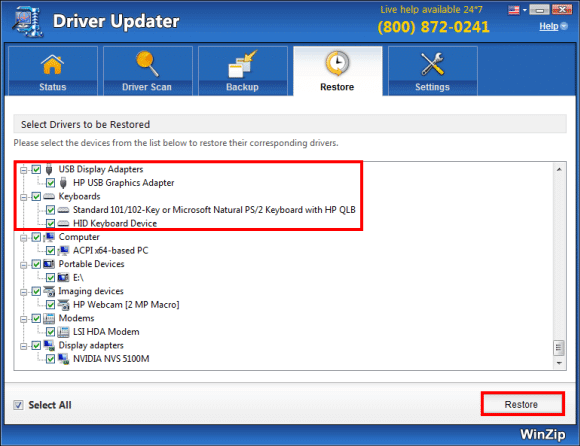 WinZip Driver Updater 5.41.0.24 Crack With Key (Latest)